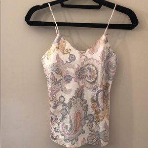 Paisley tank top